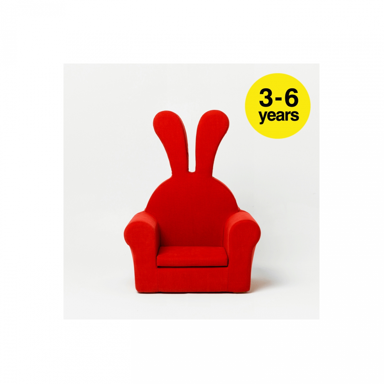 [honeydew rabbit] Red Rabbit Soft Chair [single/Original] 