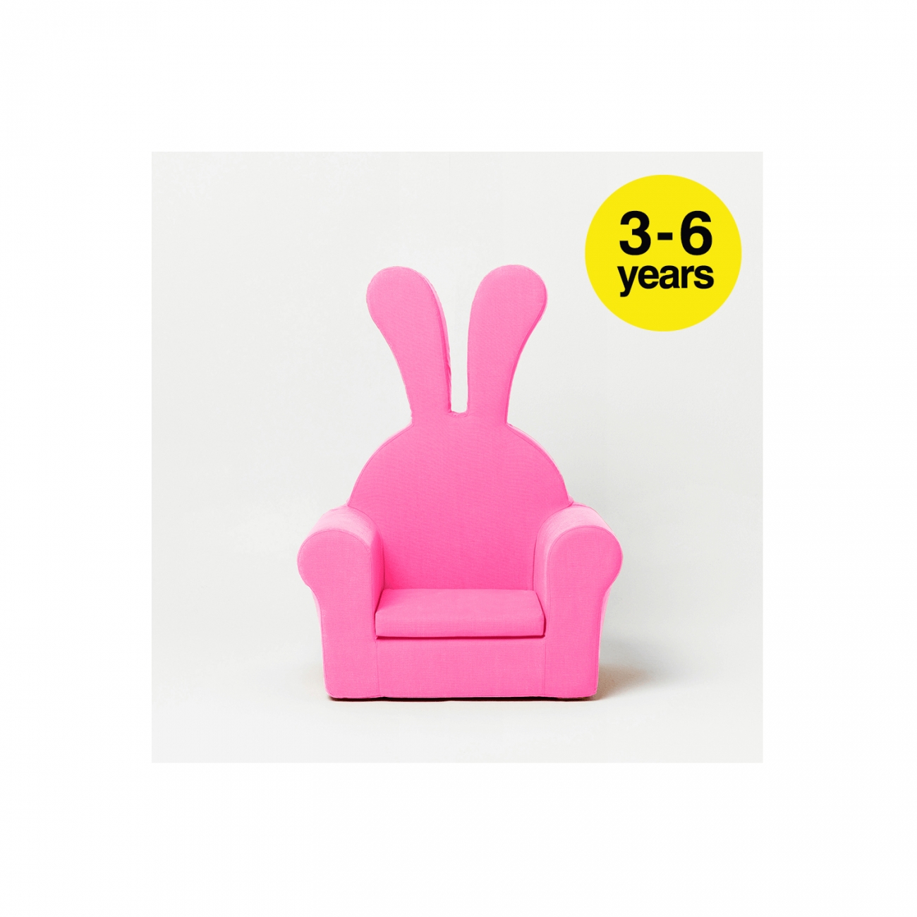 [honeydew rabbit]Pink Rabbit Soft Chair [single/Original]